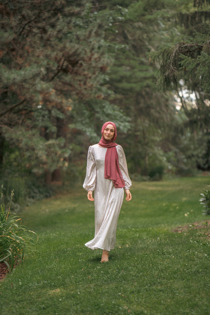 Hania Satin Maxi Dress