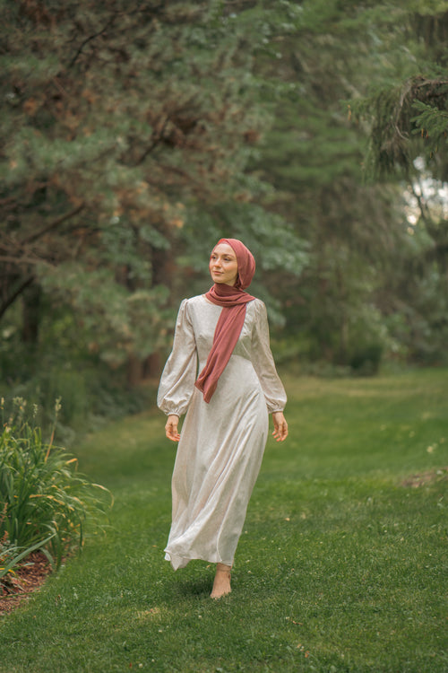 Hania Satin Maxi Dress